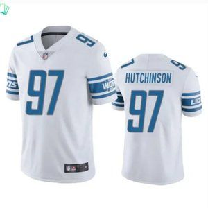 Detroit Lions Aidan Hutchinson White Jersey